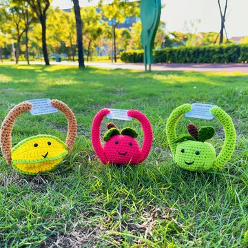 富有成效的靈感鉤針手工編織毛絨