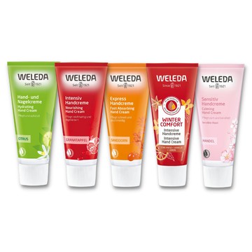 德國原廠版 Weleda 薇莉達 護手霜 石榴/沙棘/杏仁/柑橘/50m 附發票【心心哈德】現貨 全館499超取免運｜全場下殺★滿額再享折扣