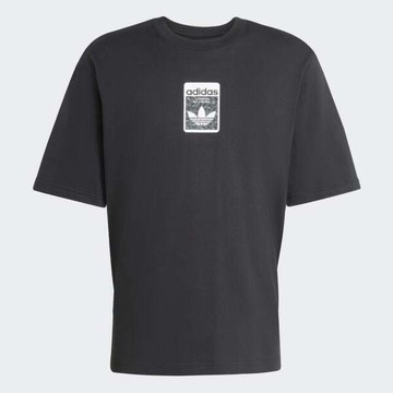 Adidas 愛迪達 Graphic Os Ss T JV7569 男 T恤 運動上衣 休閒短袖 黑 亞版 純棉