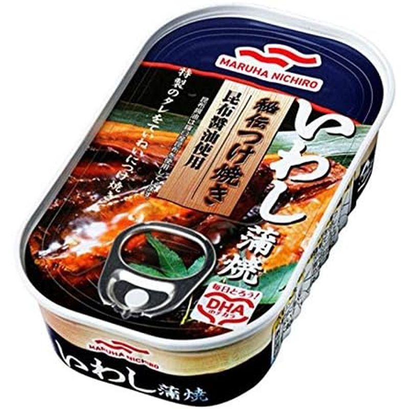 マルハニチロ 秘伝いわし蒲焼 缶詰 60缶