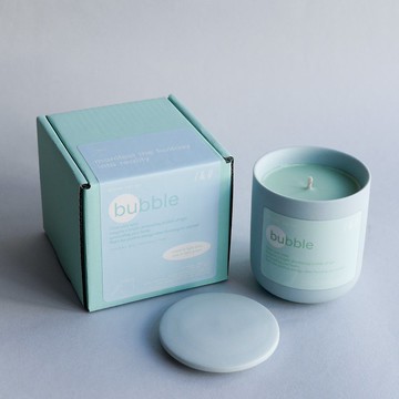 bubble 泡泡: 閃爍的光是專注於自己後的正能量 | 190g 香氣蠟燭