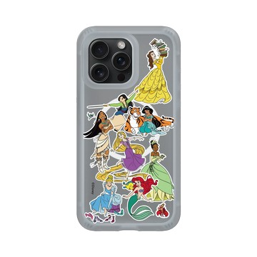 iPhone 15 Pro Max AirX 流變灰 - 迪士尼-公主系列 Disney Princess - 貼紙系列-迪士尼公主