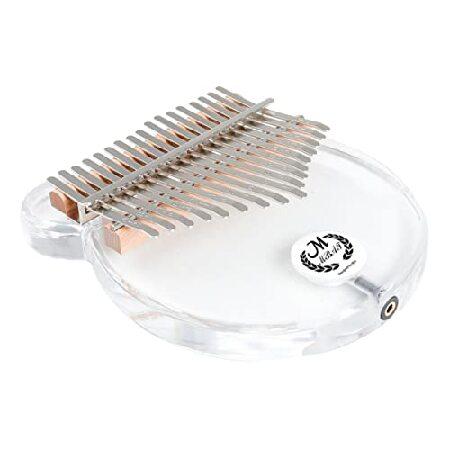 Kalimba Thumb Piano Set Crystal Thumb Instruments Portable Piano Mini Piano Thumb Piano Instrument 17 Keys Finger Piano Mini Kalimba Piano Musical I