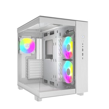 MONTECH KING 65 PRO BLACK ATX 電腦機殼 (黑) 內含ARGB風扇*3/TYPE-C/直角雙玻