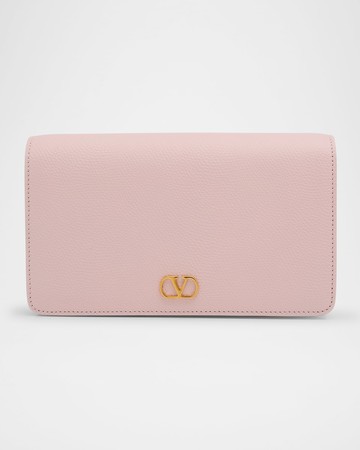 VLOGO Flap Leather Wallet