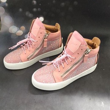 (免運)法國直郵Giuseppe Zanotti GZ/朱塞佩薩諾第男女款鱷魚紋休閑板鞋