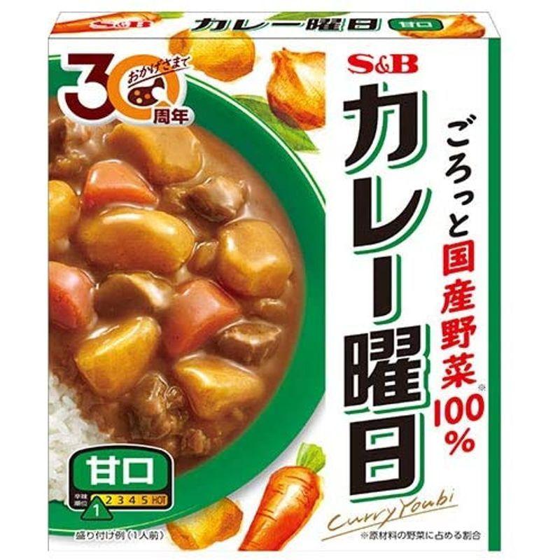 SB エスビー カレー曜日 甘口 230g 1ボール(5個入)