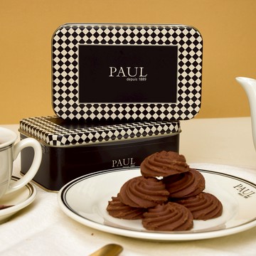 「3日內出貨」【PAUL】法式曲奇禮盒(可可)