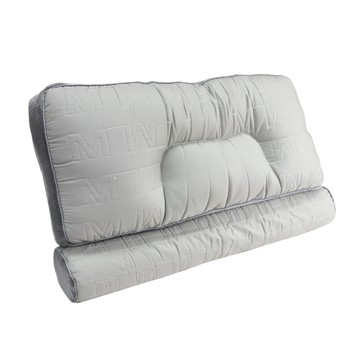 victoria 維多麗亞 肩頸釋壓記憶舒眠枕 100%棉表布 100%聚酯纖維填充物 添加天然乳膠  74 x 48cm  1個