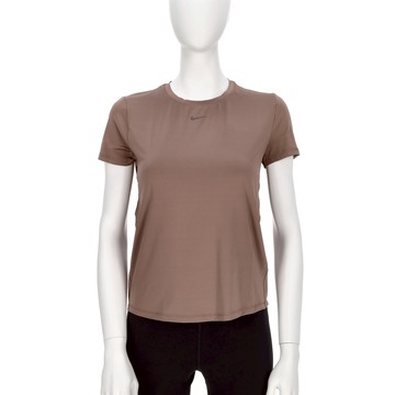 Nike ONE Classic DF SS Top 女款 棕色 運動 休閒 上衣 圓領 短袖 FN2799-233