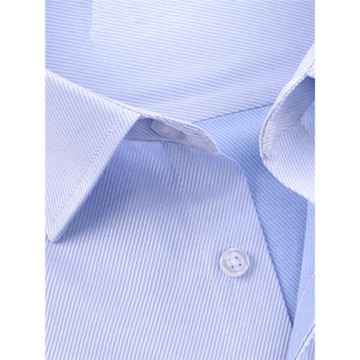 男士職業裝白襯衫商務銀行工服大碼斜紋正裝高織薄長短袖襯衣上班