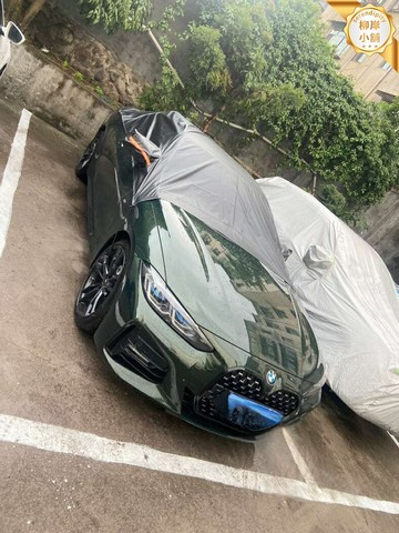 【防貓抓防曬】寶馬4系車衣 敞篷車衣 軟頂車衣 牛津布車衣 防雨防曬 不掉毛 半身防護 專車專用 戶外停車必備