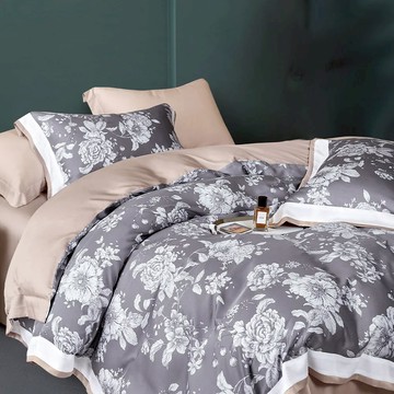 Prawear 巴麗維亞 60支萊賽爾天絲兩用被床包組 風在漫飛 雙人5尺