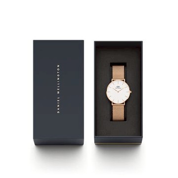 帝安諾-實體店面 Daniel Wellington DW 米蘭錶帶 白面 手錶 36MM DW00100305