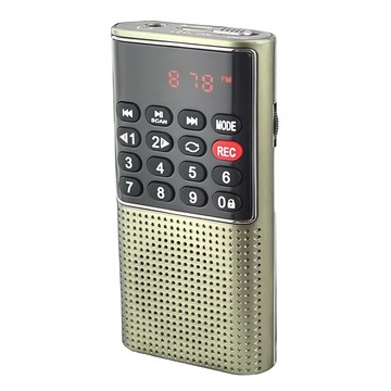 Dennys 丹尼斯 多功能插卡喇叭 原廠保固  MS-K588  金色