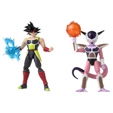 BANDAI 萬代 七龍珠可動公仔 巴達克VS第一型態弗利沙  1個