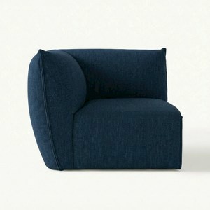 伊登麻吉模組沙發 左右轉角 平紋藍