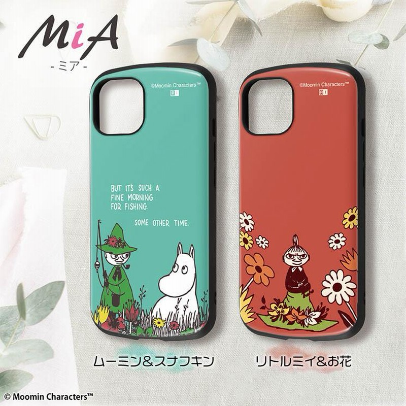 iPhone 14 13 スマホ ケース カバー ムーミン ミィ 花柄
