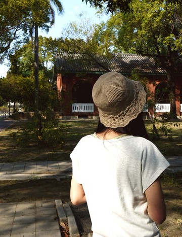 阿母の作帽-松編漁夫帽-卡其色/母親節