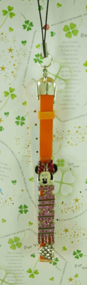 【震撼精品百貨】Micky Mouse 米奇/米妮  吊飾-字母英文 震撼日式精品百貨