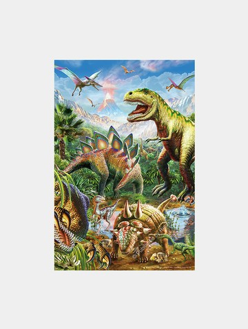 恐龍家族/300片/亞爵．崔士特曼