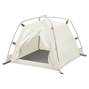 暖暖蛇 寵物帳篷  1個  象牙色  M (55 x 55 x 45 cm)