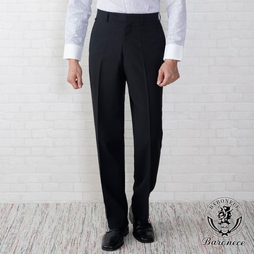 BARONECE 商務首選紳士平面西褲_黑色(509103-11)