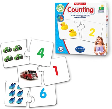 [4美國直購] The Learning Journey: Match It! - Counting #868942 B000R9266A