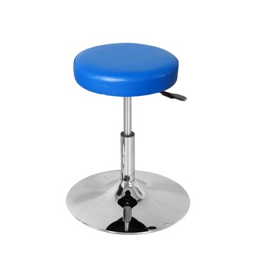 LOGIS邏爵- M&M彩虹低吧台椅 吧檯椅 美容椅35AO藍色