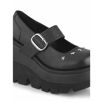 暗黑哥特朋克punk千禧y2k亞文化松糕綁帶厚底鞋瑪麗珍鞋靴