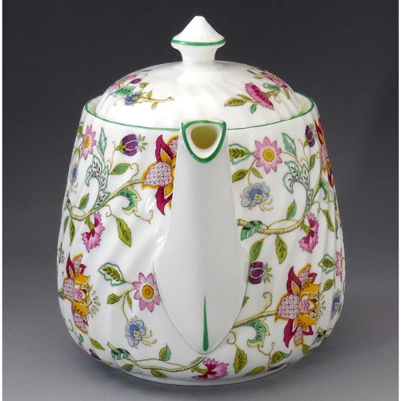 MINTON HADDON HALL ミントン ティーポット 悪しき グリーン
