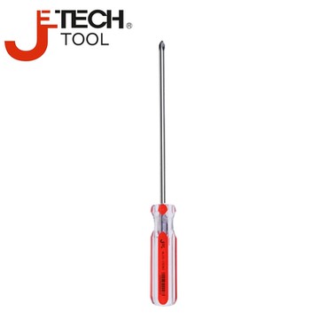 【JETECH】彩條起子 十字型102 - 5x200㎜ #1 GB-LC5-200(+)-1160