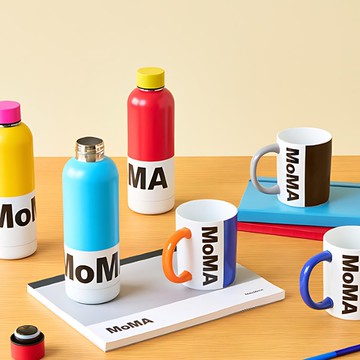 美國 MoMA 簡約大容量400毫升不鏽鋼保溫杯