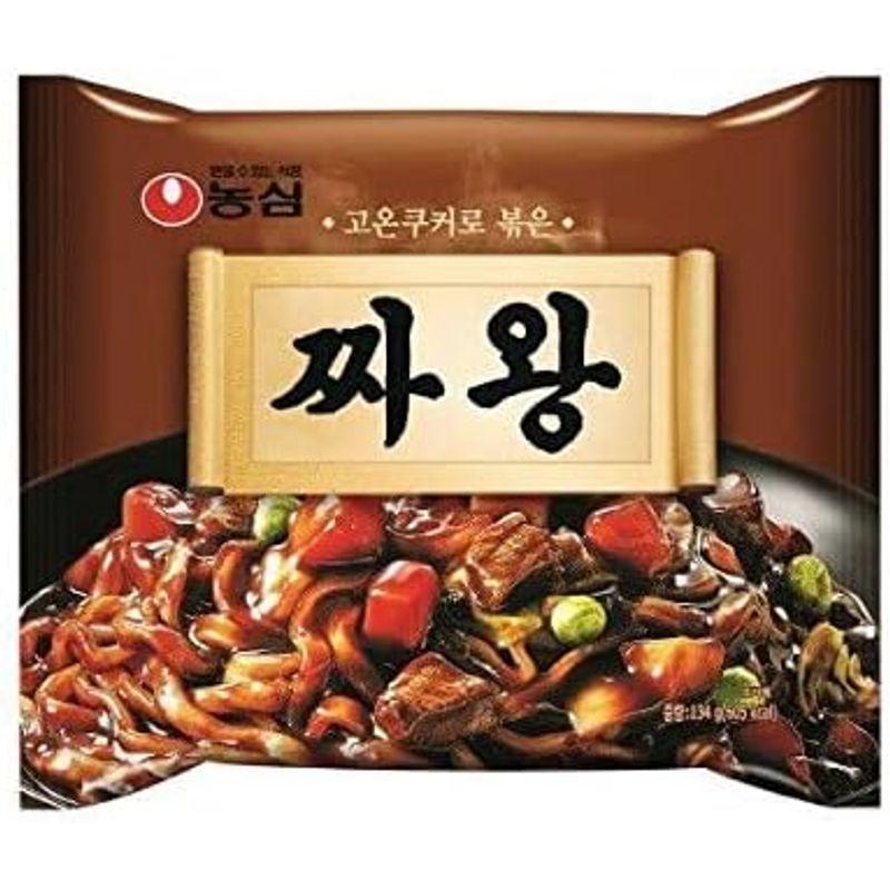 農心、「チャ王」チャワン 4個パックジャージャー麺 韓国 ラーメン 韓国食品