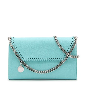 Stella Mccartney - Light Blue Faux Leather Falabella Crossbody Bag