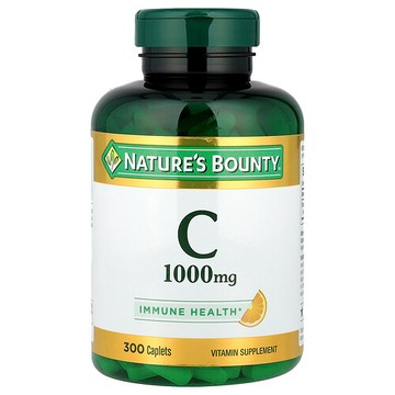 Nature's Bounty, 維生素 C，1,000 毫克，300 粒