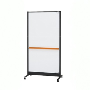 PLUS 普樂士 移動式屏風白板-標準 /台 WBC-S0918DSK-BK-EU【APP滿額下單10%點數(單一帳號最高5000點)】1/31止