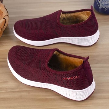 官方旗艦老北京布鞋女新款冬季加絨媽媽棉鞋中老年保暖休閑女