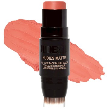 NUDESTIX Nudies Matte All Over Face Blush Colour 7g (Various Shades) - Nude Peach