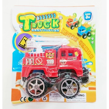 迴力消防車 迴力車 玩具車 兒童玩具【小胡玩具(俊輝批發)】