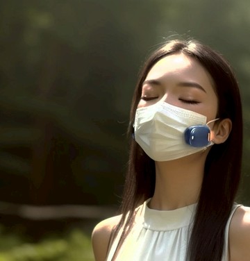 UVC 口罩抑菌淨風扇