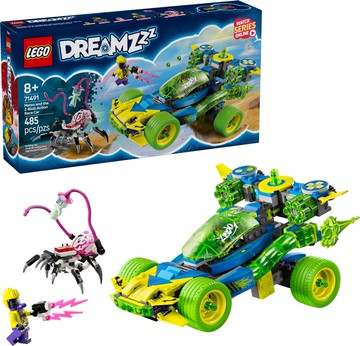 LEGO 樂高 DREAMZzz 馬特歐和綠魔球動感賽車 71491 激發想像力與創造力  混色  1盒
