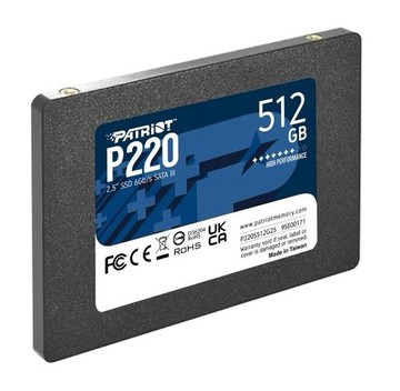 PATRiOT 美商 P220 512G 2.5吋 SSD固態硬碟