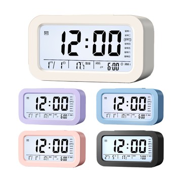 【蝦皮直營】多功能電子鬧鐘 LED 鬧鐘 電子鐘 智能 電子鐘 貪睡鬧鐘 小鬧鐘 時鐘