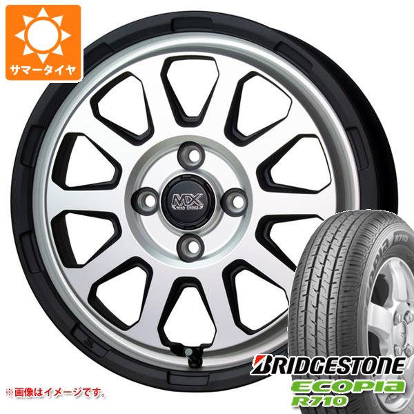 エブリイバン DA17V用 2023年製 サマータイヤ ブリヂストン エコピア R710 145/80R12 80/78N (145R12 6PR相当)  マッドクロスレンジャー 4.0-12 通販 LINEポイント最大0.5%GET LINEショッピング