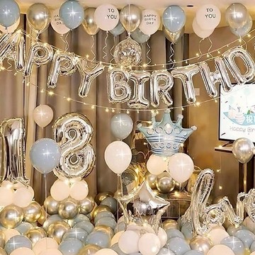 ❤隔日到貨❤ 生日 生日佈置 慶生 慶生佈置 氣球 生日氣球 數字氣球 佈置 派對 生日道具 生日拉旗 數字 慶生派對