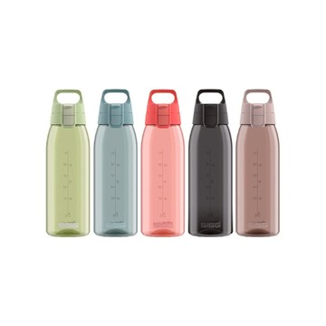 瑞士百年 全彩 Tritan 彈蓋耐衝擊運動水瓶 1000ml 西瓜紅