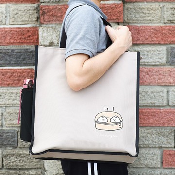 Chuyu 手提多功能萬用袋(加大)/補習班手提袋/拉鍊包/保溫瓶