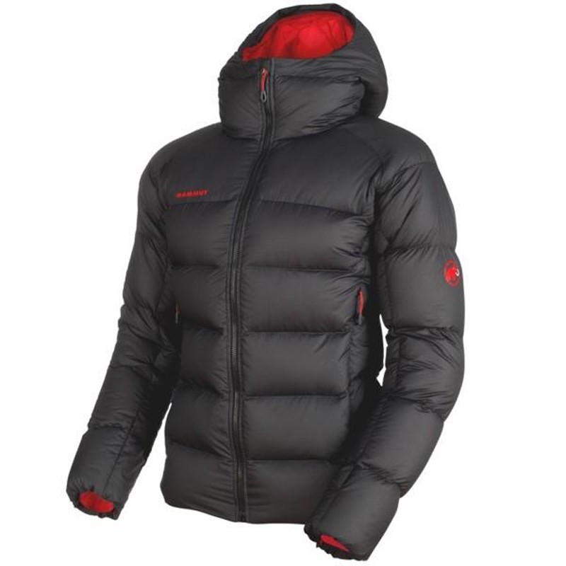 マムート MAMMUT Mens Meron IN Hooded Jacket AF black-magma | LINE