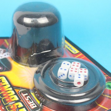 骰盅 6681 過五關骰盅遊戲(卡裝)/一袋10個入(促50) 吹牛骰子樂~CF104138【領券滿額再折千11/30止】